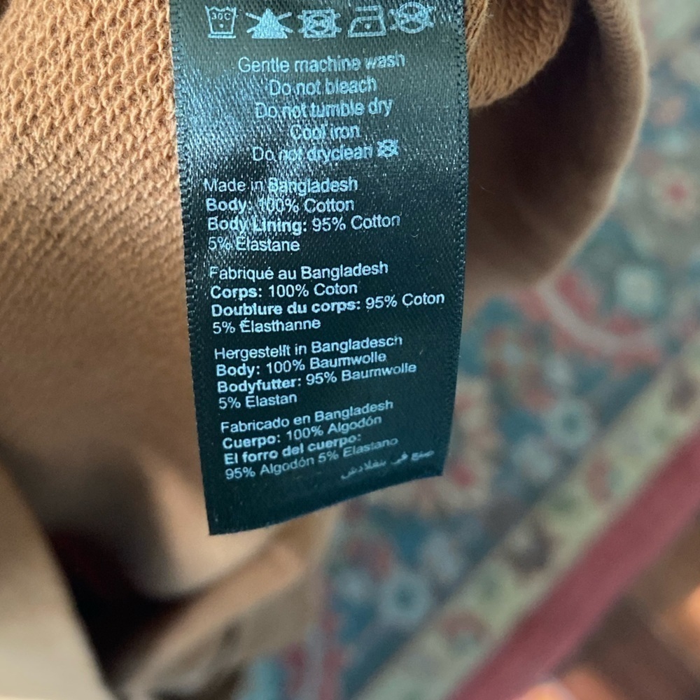 Avenue Women's Plus Size SWEATSHIRT SO COZY - Copper - Picture 10 of 11